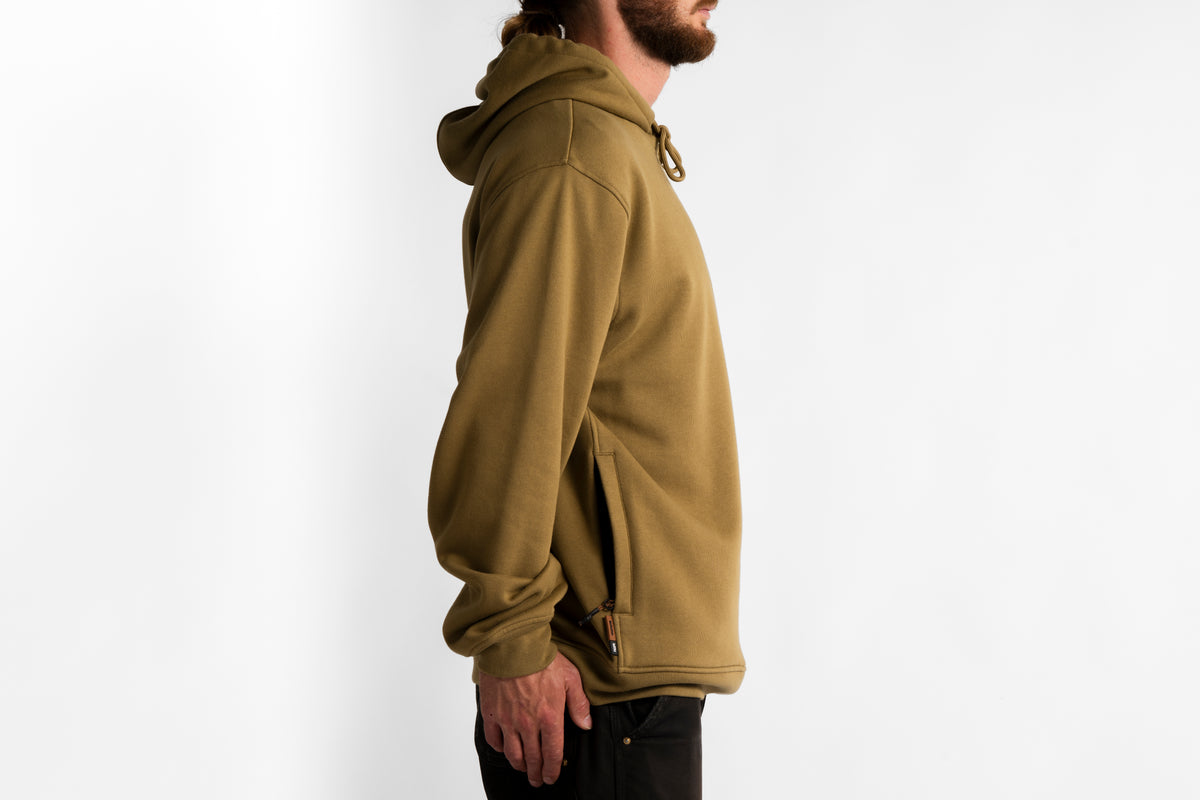 Dwr Riding Hoodie - Umber