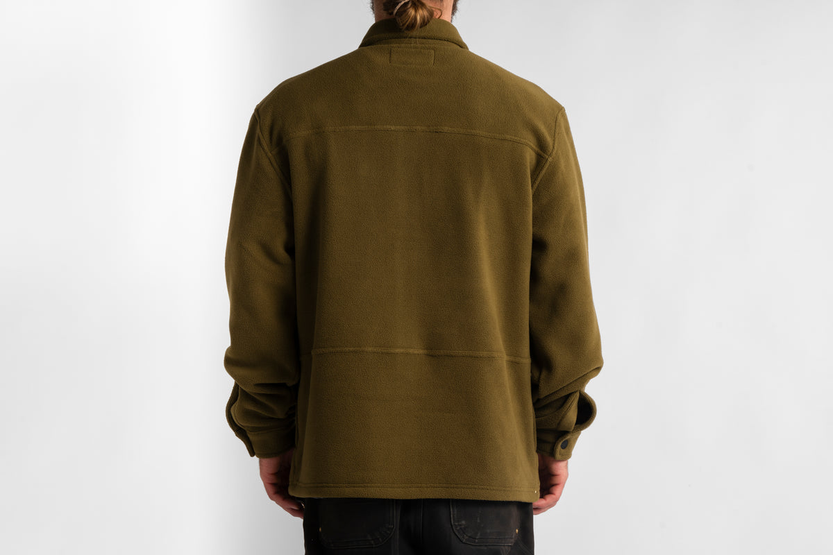 Fleece Shirt - Dark Olive