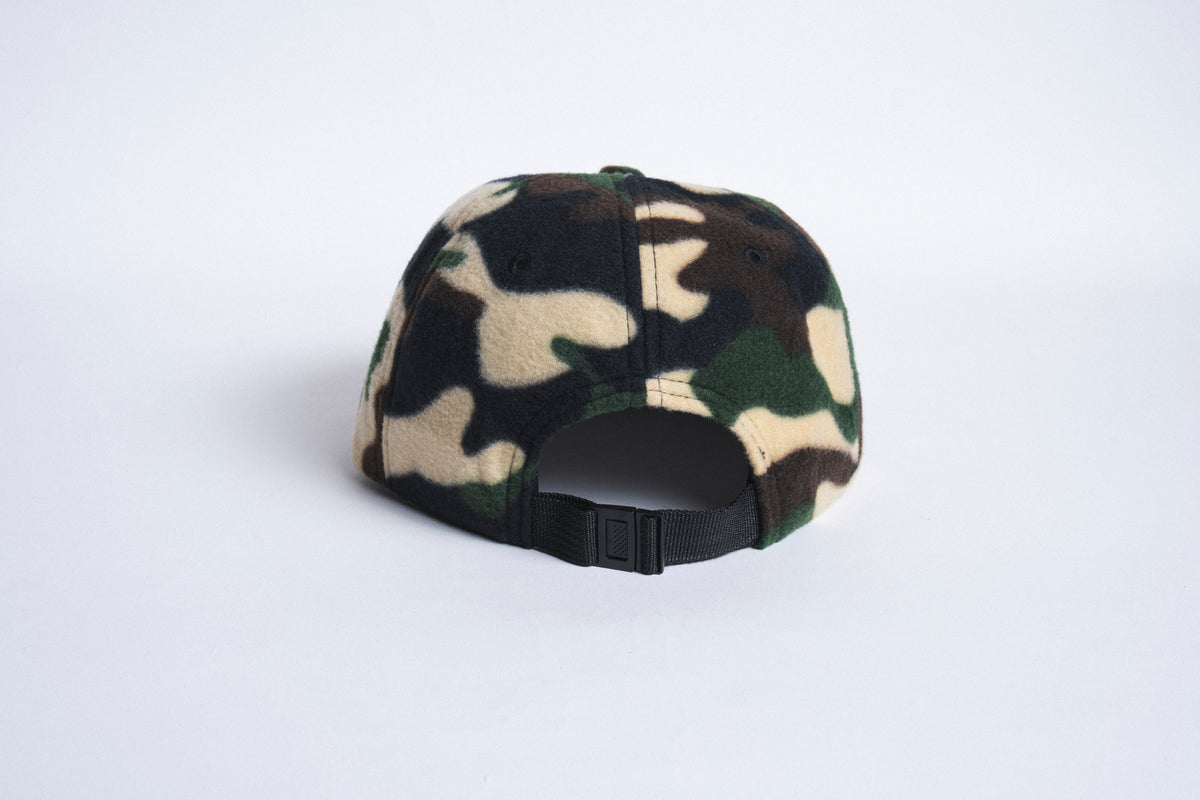 Six Panel Fleece Cap - Camo