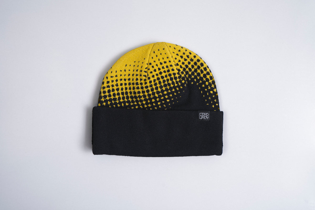 Halftone Beanie - Black