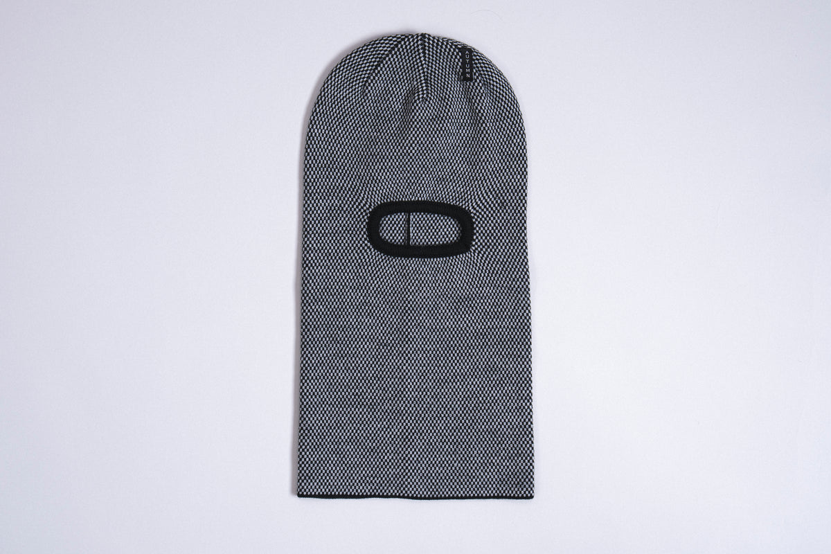 Mini Check Mask - Black