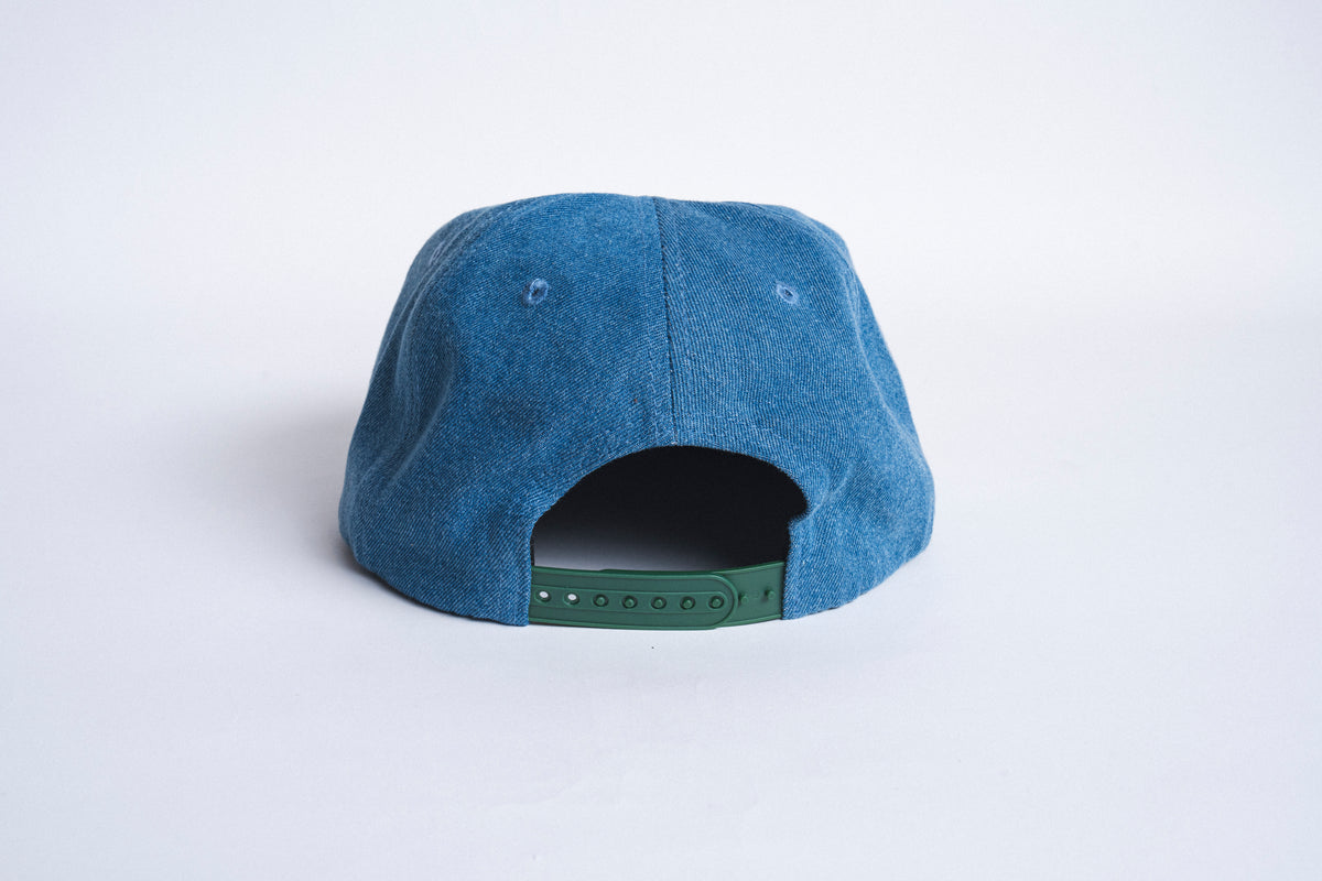 Mixed Six Panel Snapback - Blue Jay