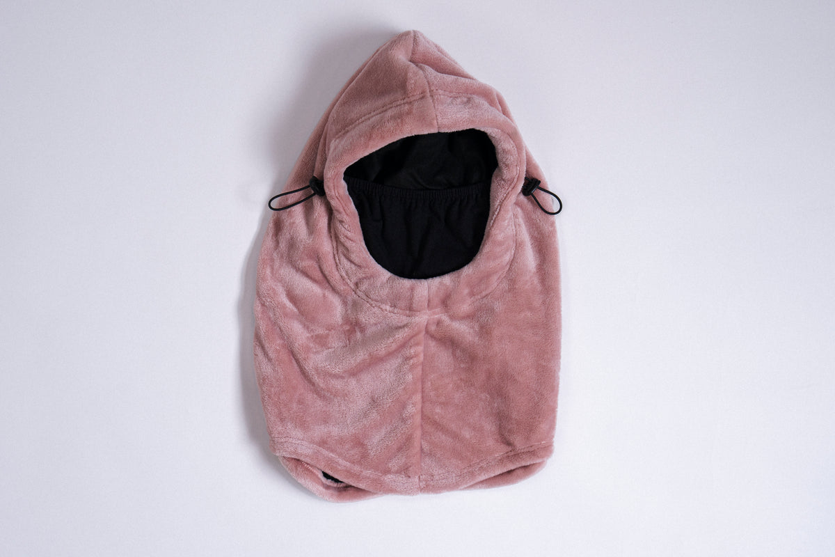 Plush Hood - Pink