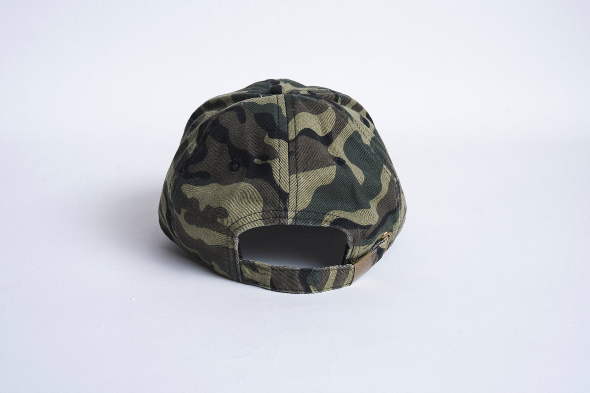 Six Panel Strapback - Camo