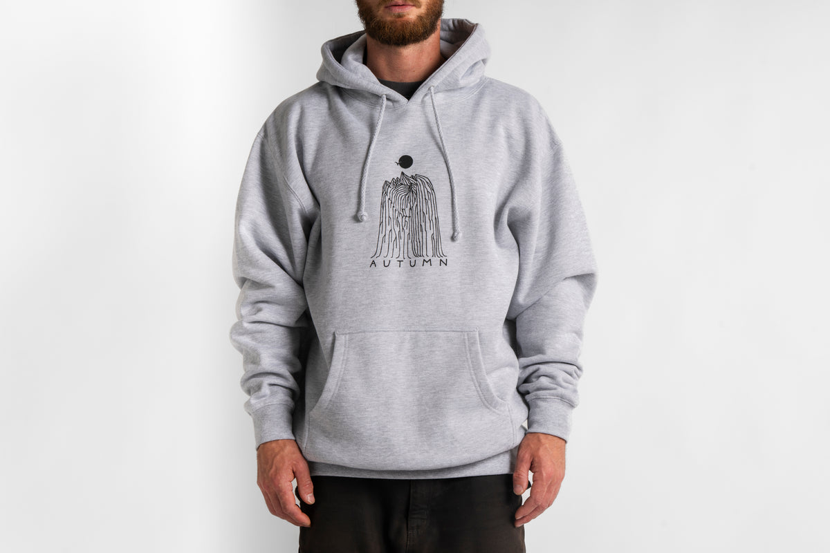 Soy Lady Mtn Hooded Fleece - Heather Grey