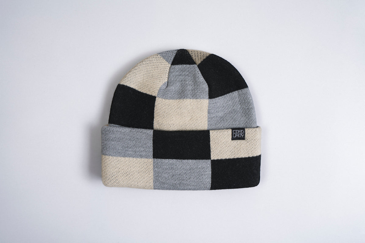 Squared Beanie - Natural