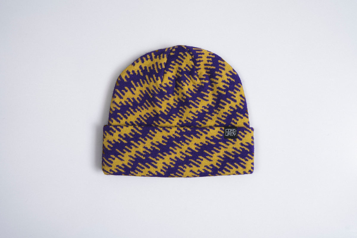 Static Camo Beanie - Fir