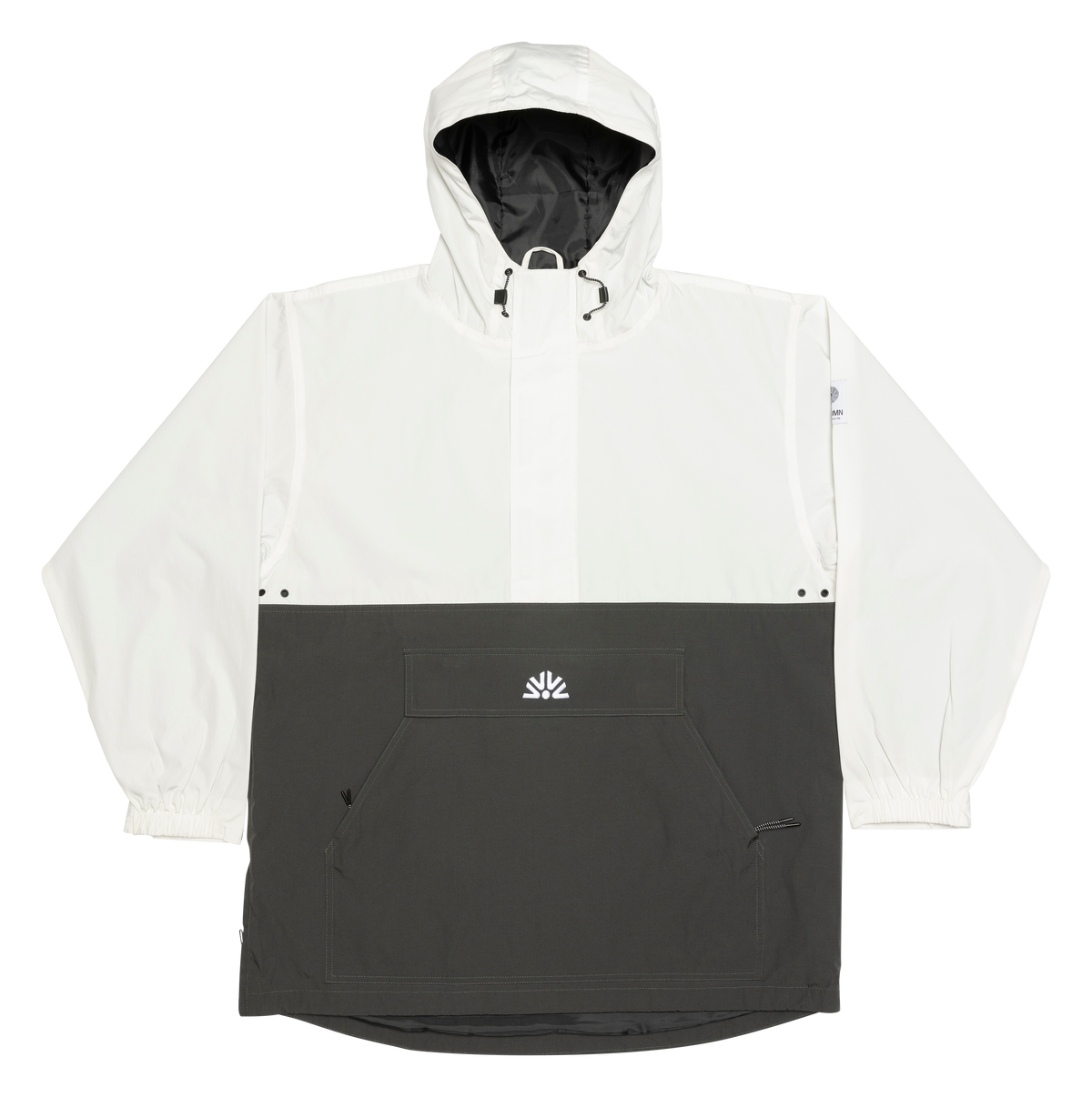 CASCADE ANORAK - WHITE GREY