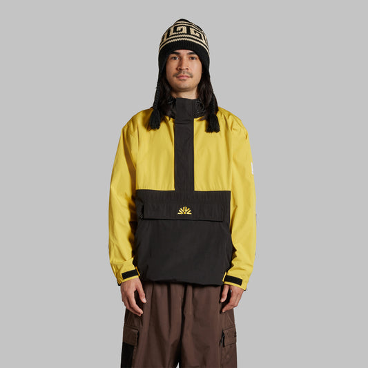 2025 CASCADE ANORAK JACKET - GOLD / BLACK