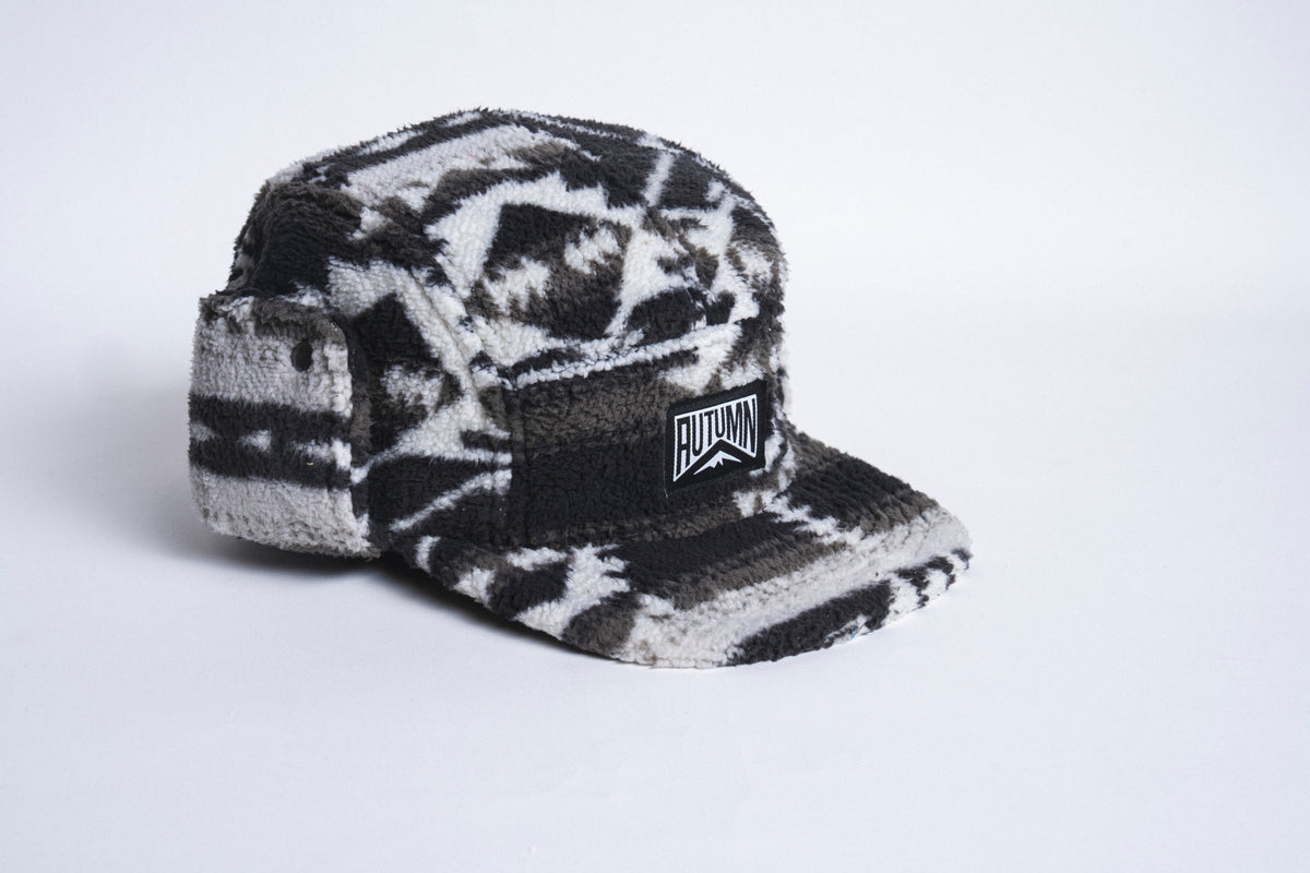 Fleece Flap Cap - Black