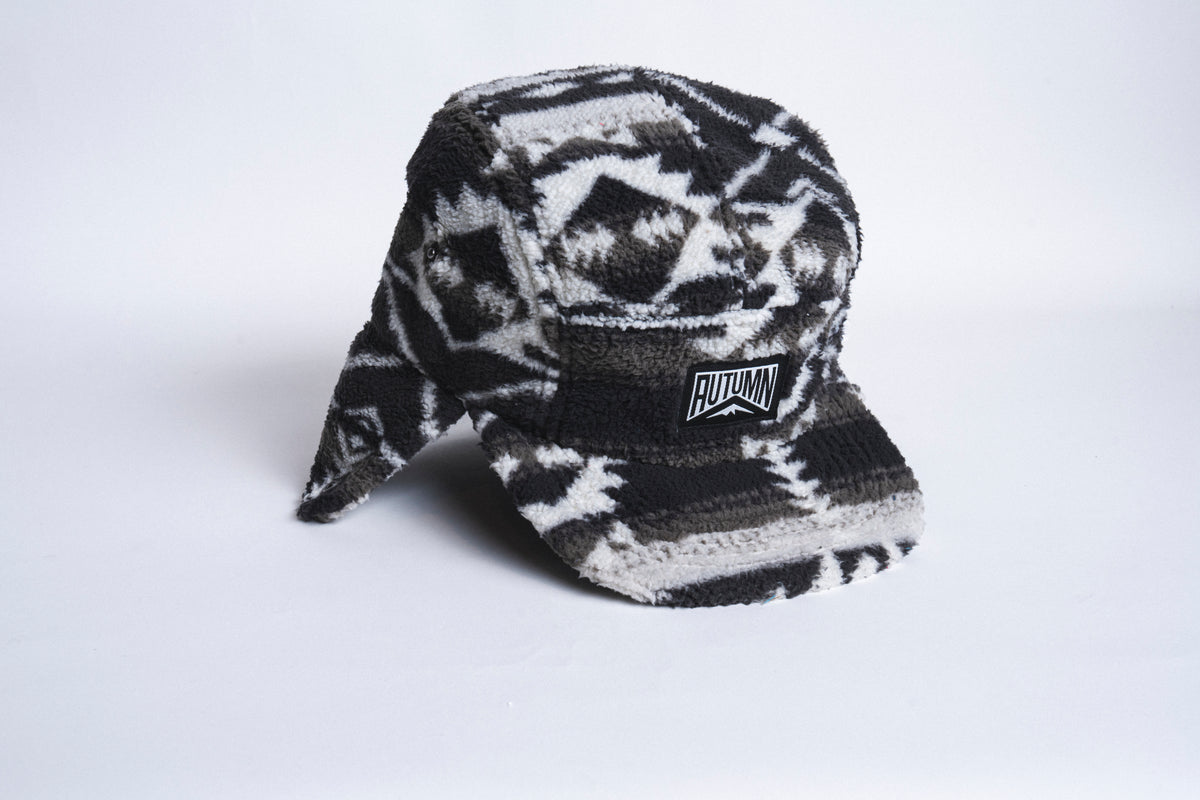 Fleece Flap Cap - Black