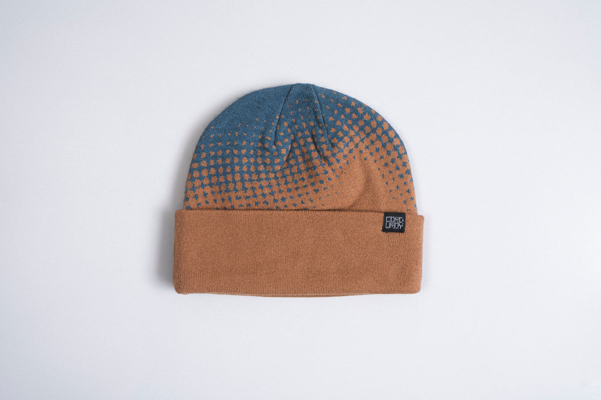 Halftone Beanie - Darksand