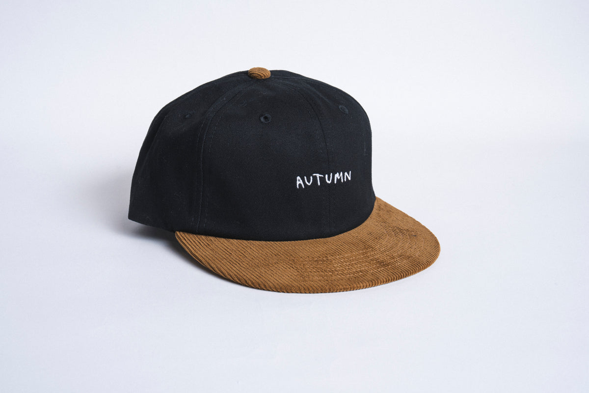 Mixed Six Panel Snapback - Black