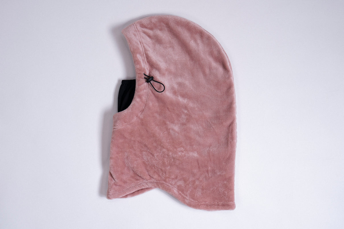 Plush Hood - Pink
