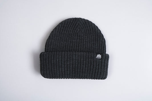 Ribbed Knit - Charcoal