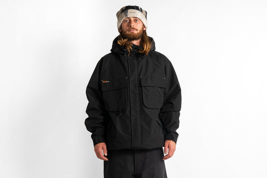 Scale Insulated Jacket - Black