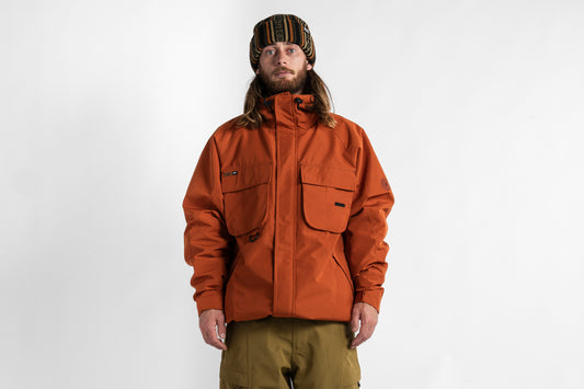 Scale Insulated Jacket - Rust