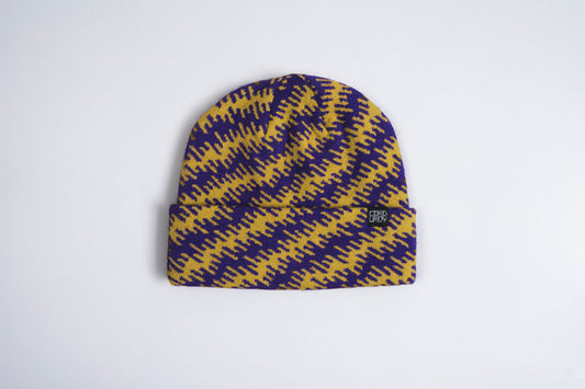 Static Camo Beanie - Fir