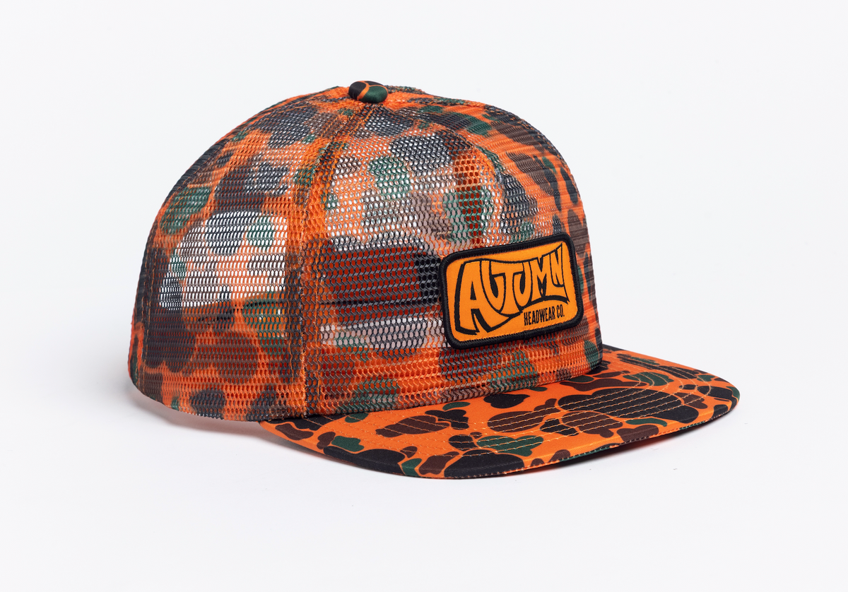 Camo Trucker - Orange