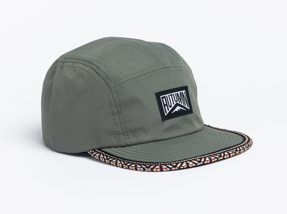 Ripstop 5 Panel Camp Cap -Slate Green