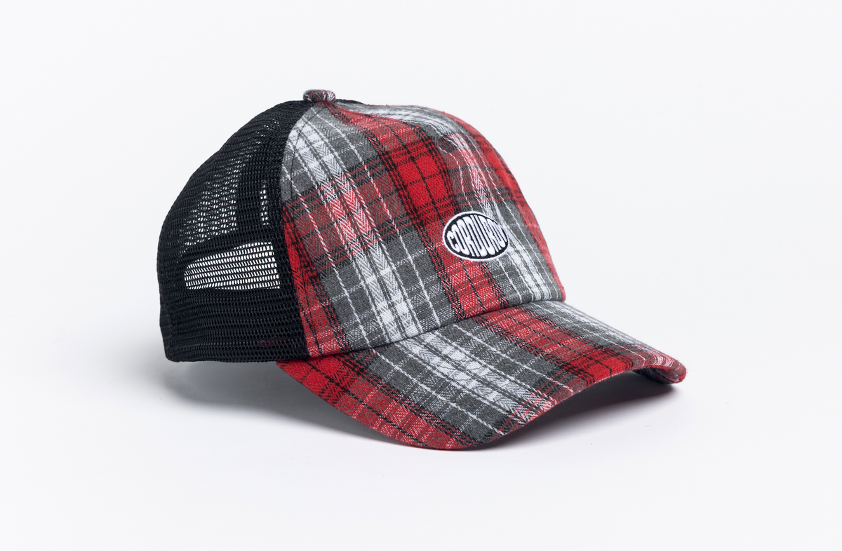 Plaid Trucker